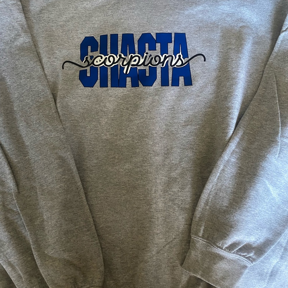 Gray Shasta Scorpions Men's crewneck